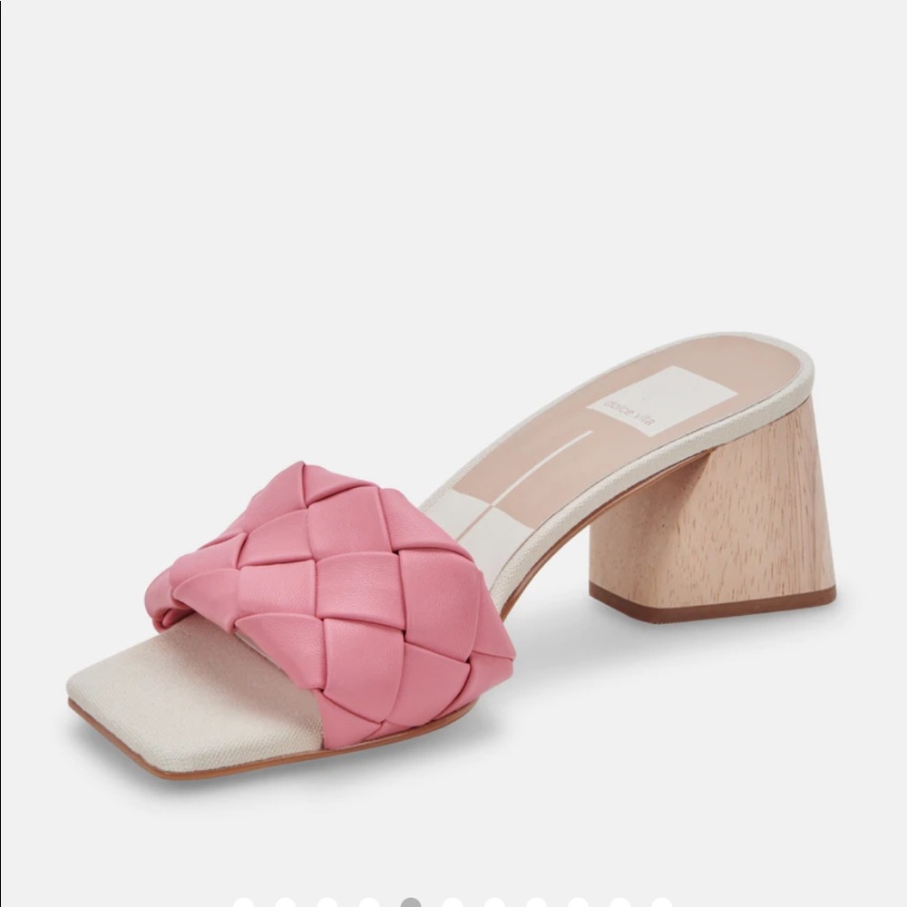 Dolce Vita Moly Heels in color: Petal Pink Stella